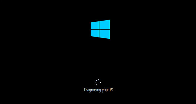Windows sẽ bắt đầu chẩn đoán máy tính tự động