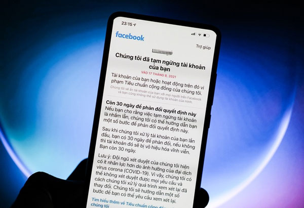 Thông báo của Facebook