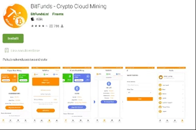 BitFunds - Crypto Cloud Mining.