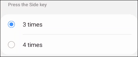 Chọn số lần nhấn phím