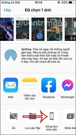 Dùng làm hình nền