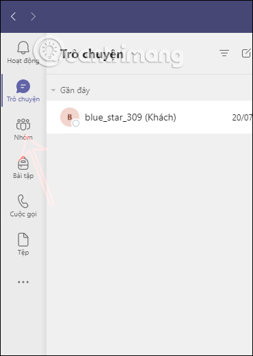 Nhóm Microsoft Teams