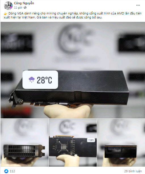 Bài đăng trên Facebook