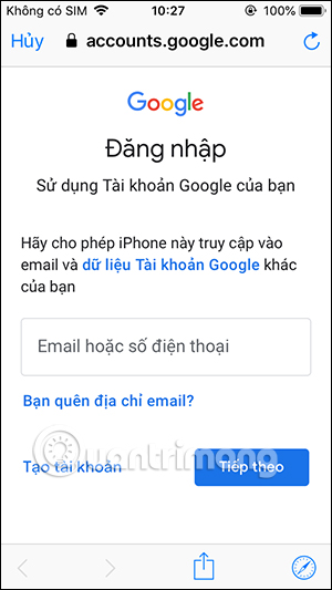 Cách xuất danh bạ iPhone, đồng bộ danh bạ iPhone sang Gmail Cách xuất danh bạ iPhone, đồng bộ danh bạ iPhone sang Gmail
