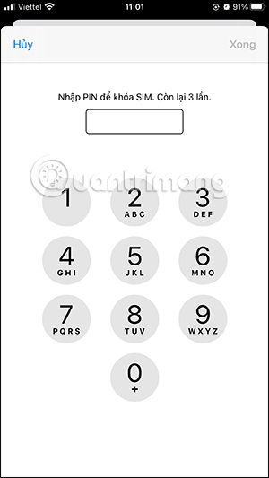 Hướng dẫn đặt mã PIN cho SIM điện thoại rất đơn giản