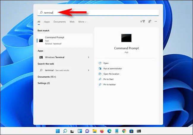 Summary of how to perform a quick search on Windows 11