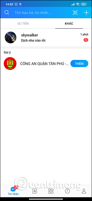 Đọc tin nhắn