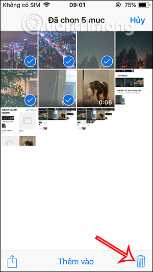 Cách xóa nhiều ảnh trên iPhone cùng lúc
