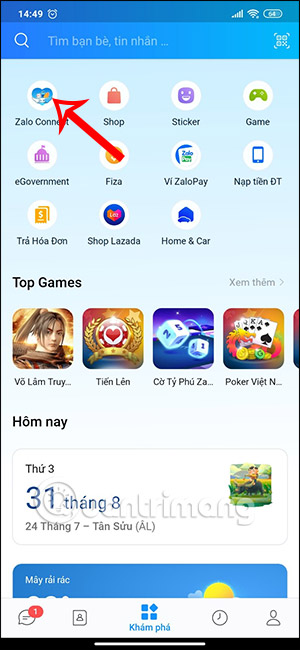 Zalo Connect