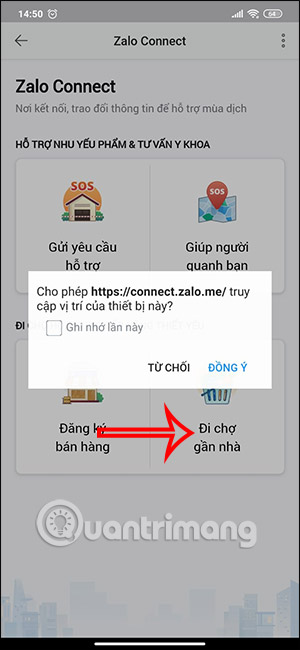 Đi chợ gần nhà