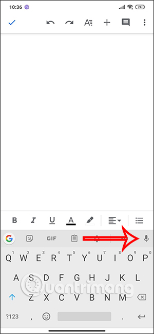 Nhập văn bản bằng giọng nói trên Google Docs như nào?