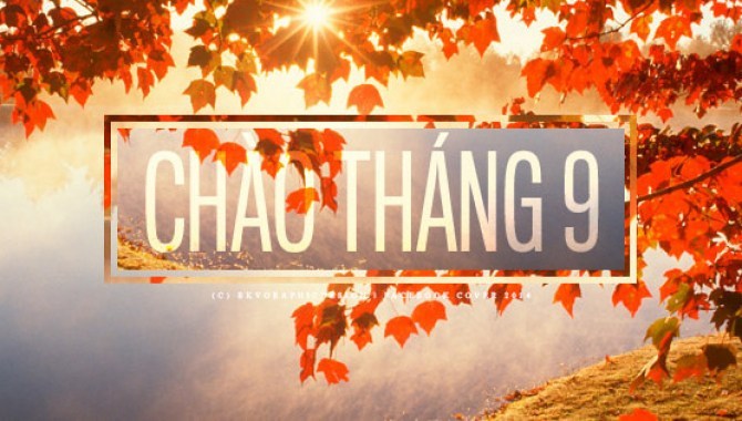 Ảnh chào tháng 9 9