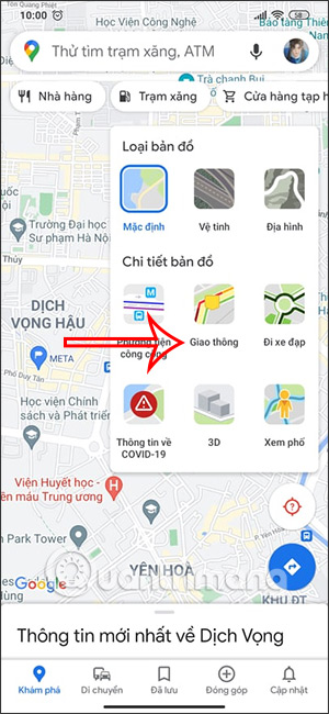 Kiểu bản đồ Giao thông