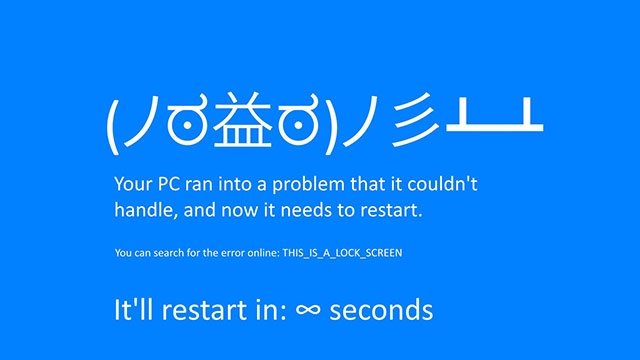 hình nền lỗi windows xp