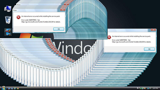 lỗi windows xp ảnh nền