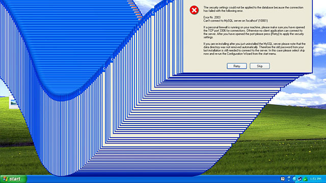 lỗi windows xp ảnh nền