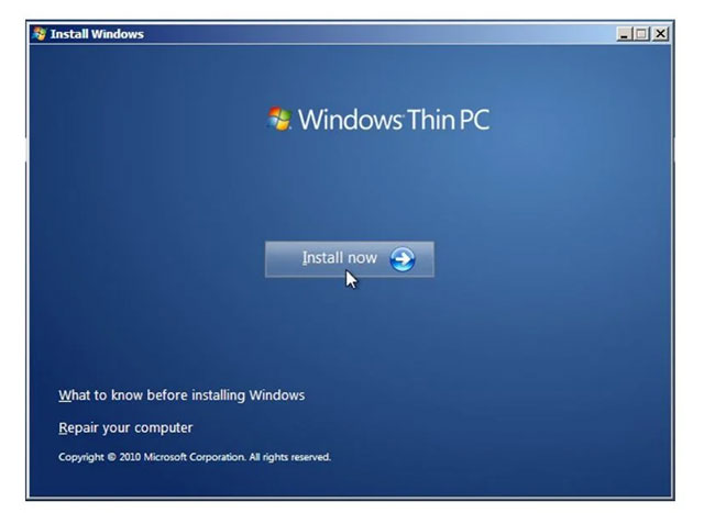  Windows Thin PC 