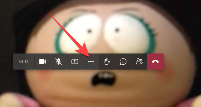 Nhấn vào biểu tượng dấu ba chấm