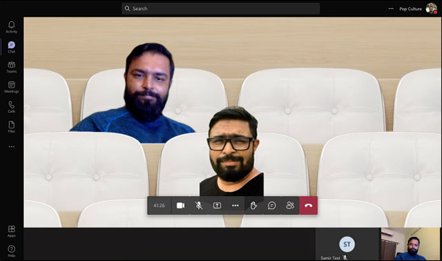 Together Mode đã được kích hoạt