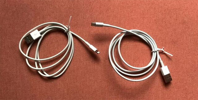 Cáp OMG giống hệt như như cáp Lightning bình thường