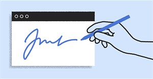 Cách tạo chữ ký mũi tên nhiều màu online