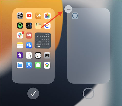 Cách xóa trang màn hình chính chứa ứng dụng trên iPhone và iPad