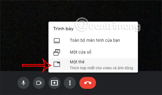 Chia sẻ tab