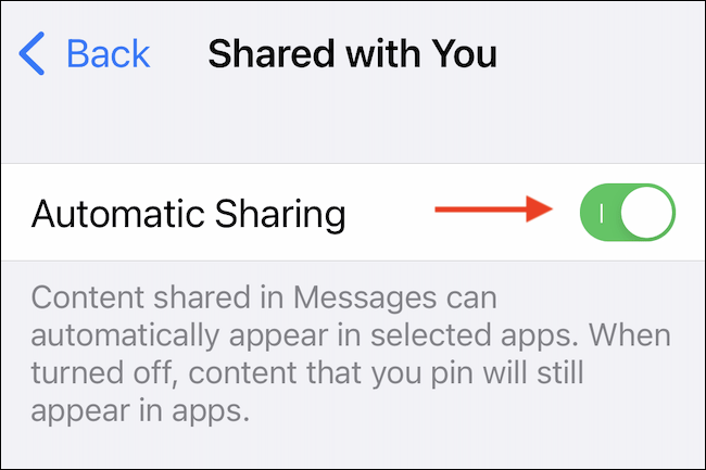 Cách tắt tính năng “Shared With You” trên iPhone và iPad