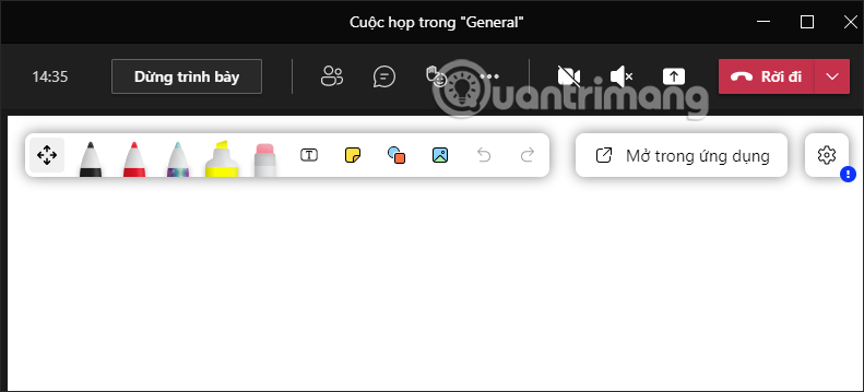 Tùy chỉnh bảng trắng