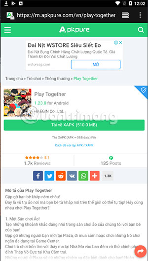 download play together incompatible apkpure