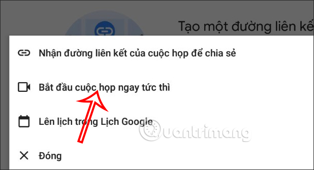 Cuộc họp tức thì