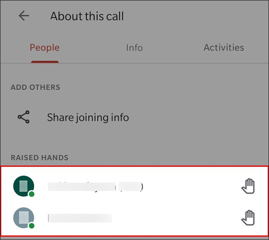 Xem danh sách trên điện thoại
