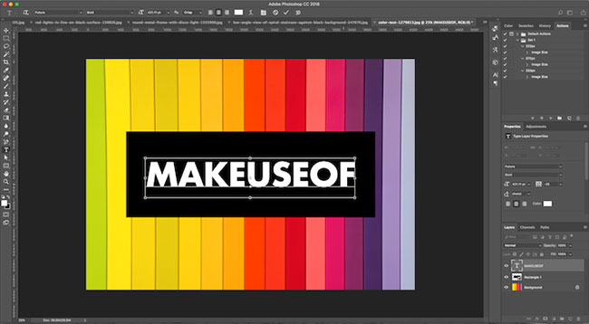 Thêm văn bản vào hình ảnh trong Photoshop