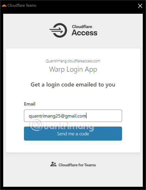 đăng ký warp+ 1.1.1.1