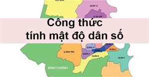 Mật độ dân số là gì? Công thức tính mật độ dân số