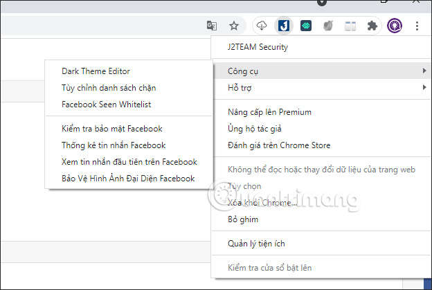 Công cụ J2TEAM Security
