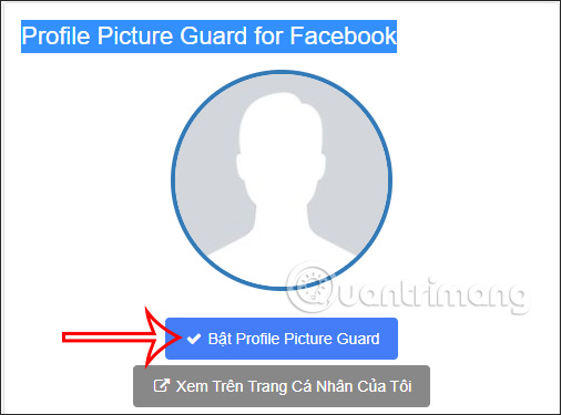 Bảo vệ avatar Facebook