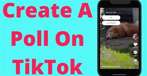 Cách tạo bình chọn trên TikTok