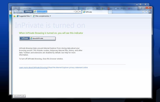 InPrivate Filtering trong IE 11