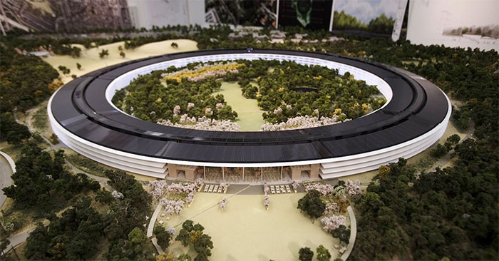 Cận cảnh Apple Park, trụ sở không hề ‘gắn’ vào Trái Đất của Apple, trị giá 5 tỷ USD