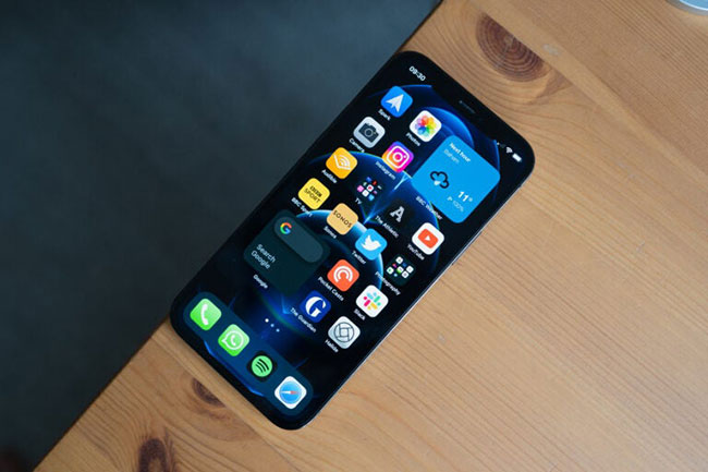 Màn hình trên iPhone 13 Pro có kích thước 6,1 inch