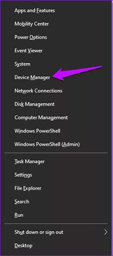 Device Manager trong Windows 10