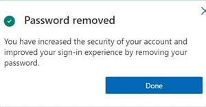 Microsoft cho phép xóa bỏ mật khẩu tài khoản Microsoft, mở đầu xu hướng passwordless