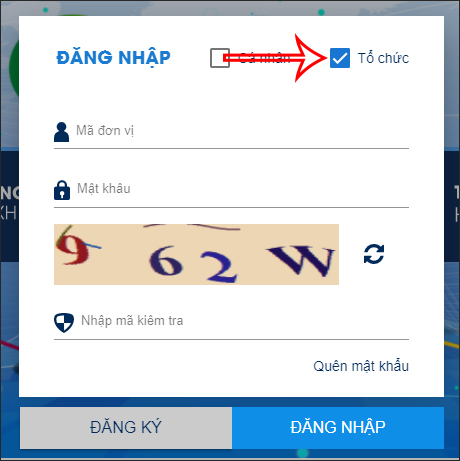 Đăng nhập tài khoản BHXH cho công ty 