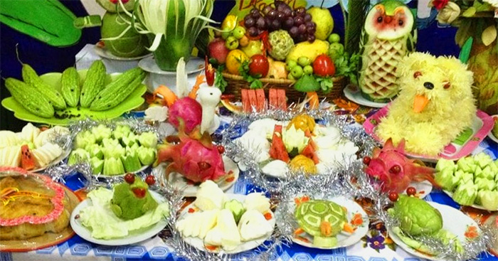 cỗ trung thu đẹp