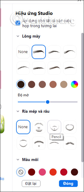 Thay đổi khuôn mặt 
