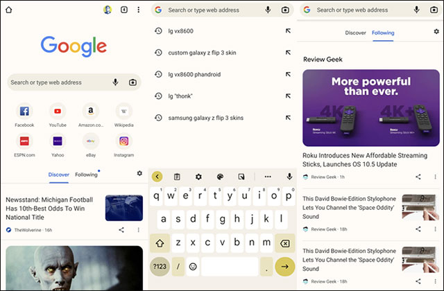 Chrome Android có thêm chủ đề "Material You"