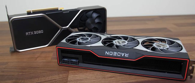 GPU AMD Radeon 6800 XT và NVIDIA RTX 3080