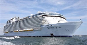 Wonder of the Seas, tàu du lịch lớn nhất thế giới, dài tới 362m