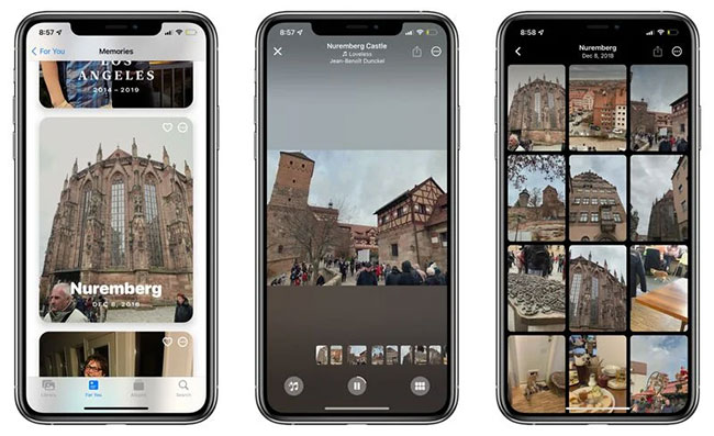 Memories trong iOS 15
